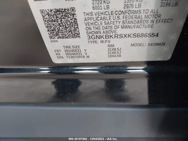 Chevrolet Blazer Premier 2019 3GNKBKRSXKS686554 Image 9