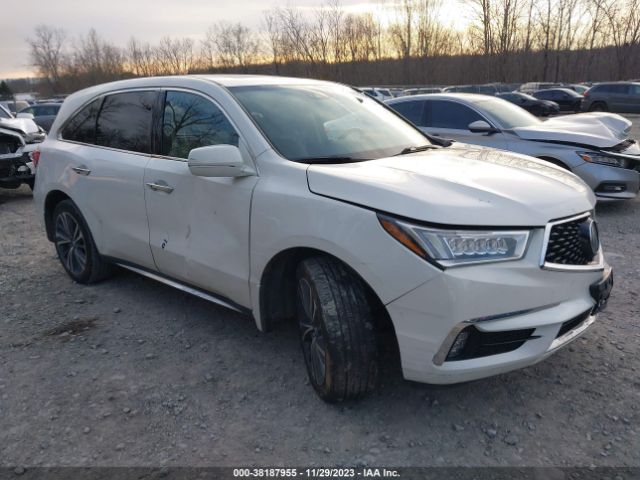 2019 Acura Mdx Tech Pkg მანქანა იყიდება აუქციონზე, vin: 5J8YD4H52KL002611, აუქციონის ნომერი: 38187955