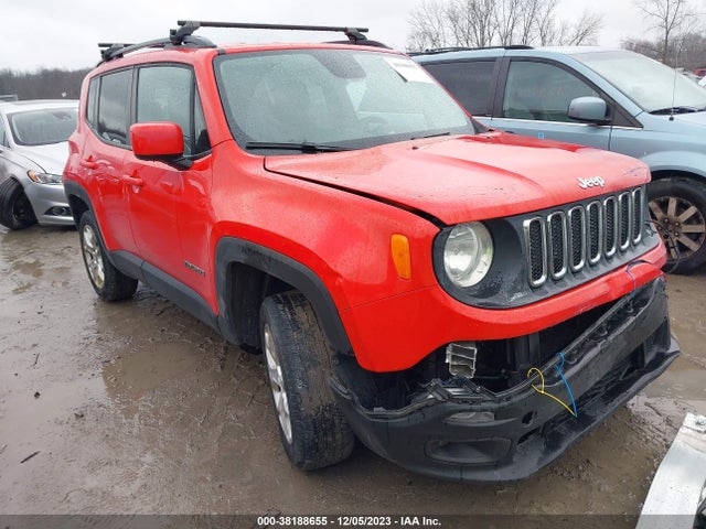 2015 JEEP RENEGADE LATITUDE VIN: ZACCJBBT0FPC35854