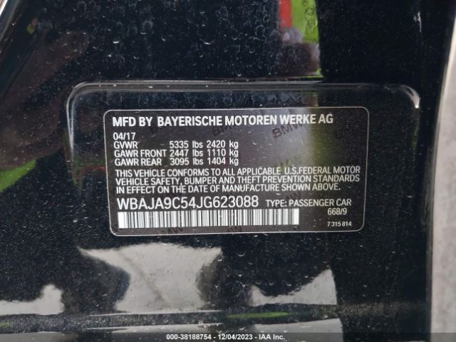 WBAJA9C54JG623088 BMW 530e Iperformance