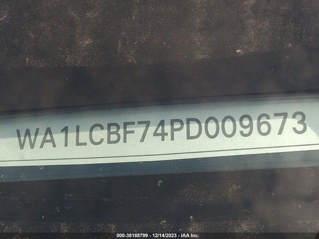 WA1LCBF74PD009673 Audi Q7 Premium Plus 45 Tfsi Quattro Tiptronic