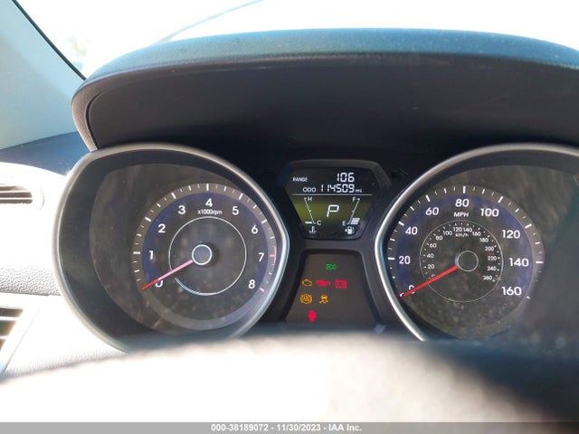 2013 HYUNDAI ELANTRA GLS VIN: 5NPDH4AE7DH417782