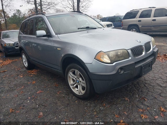 2005 BMW X3 3.0I VIN: WBXPA93435WD17585