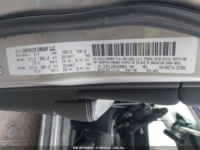 1C4PJLCS2FW539803 Jeep 2015