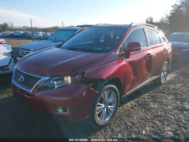 2011 LEXUS RX 450H VIN: JTJBC1BA8B2045249