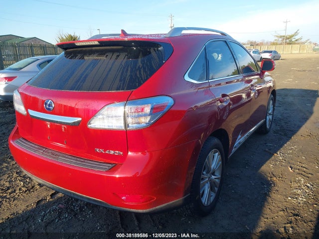 2011 LEXUS RX 450H VIN: JTJBC1BA8B2045249