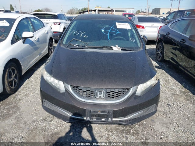 2014 HONDA CIVIC LX VIN: 2HGFB2F58EH514671