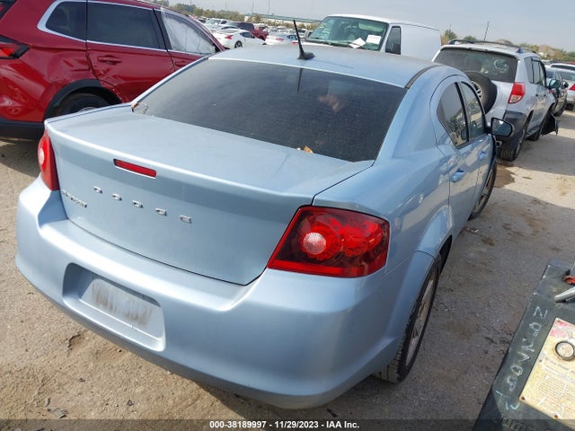 2013 DODGE AVENGER SE VIN: 1C3CDZAB7DN563145