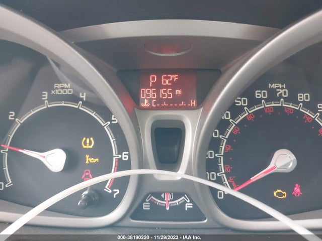2013 Ford Fiesta Se მანქანა იყიდება აუქციონზე, vin: 3FADP4EJ9DM153751, აუქციონის ნომერი: 38190220