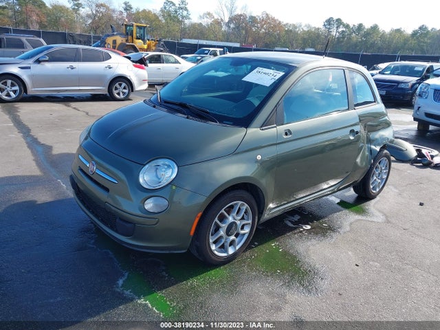 2012 FIAT 500 3C3CFFAR5CT313410 Photo 1