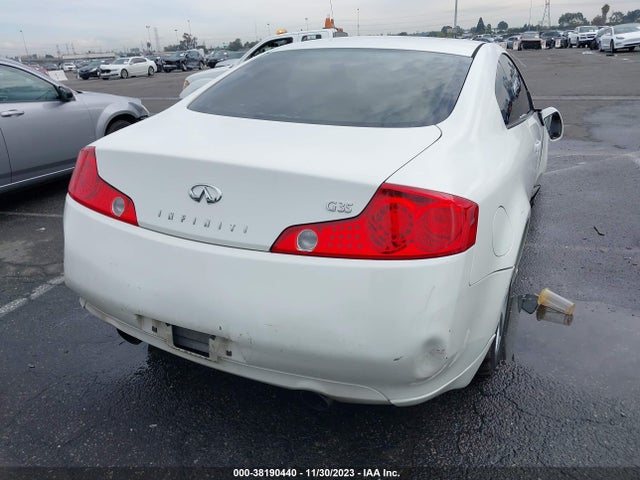 2004 INFINITI G35 LEATHER VIN: JNKCV54E04M801963