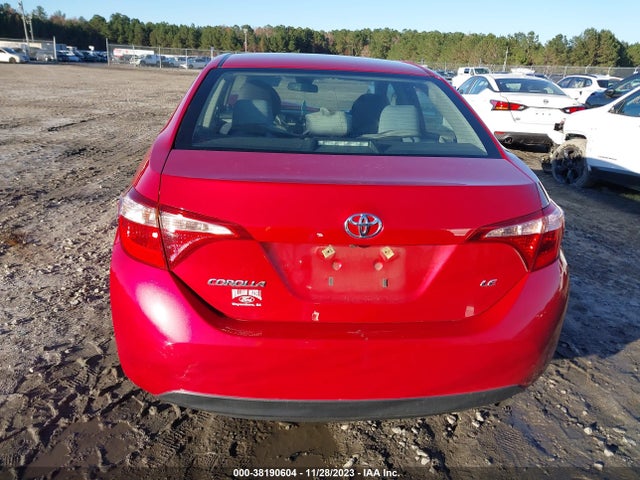 2018 TOYOTA COROLLA LE VIN: 2T1BURHE6JC056520