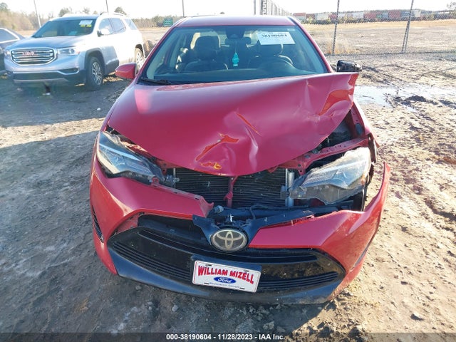 2018 TOYOTA COROLLA LE VIN: 2T1BURHE6JC056520