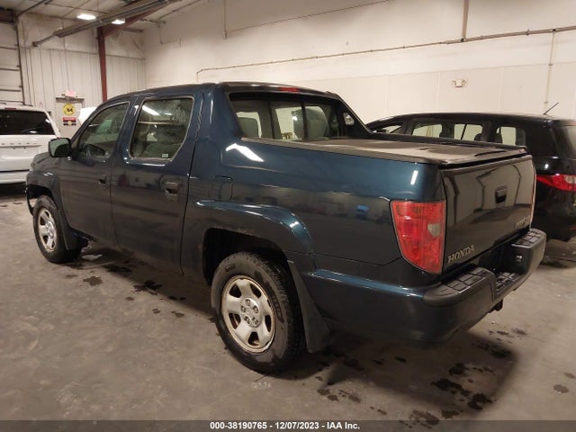 2009 HONDA RIDGELINE RT VIN: 5FPYK16229B107231