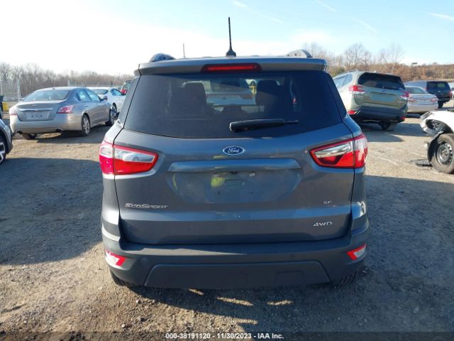 MAJ6S3GL8KC265973 Ford Ecosport Se