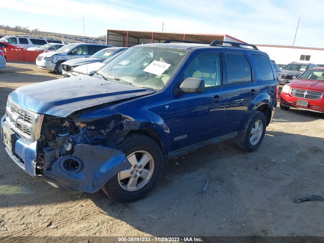 2008 FORD ESCAPE XLT VIN: 1FMCU93118KD57287