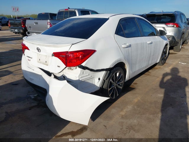 2018 TOYOTA COROLLA SE VIN: 2T1BURHE7JC041444