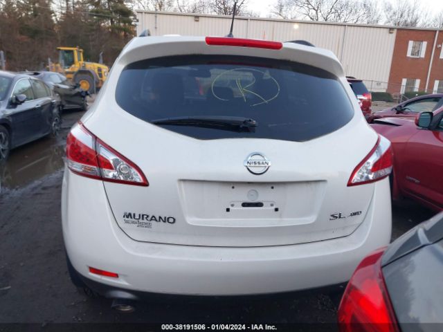 JN8AZ1MW1EW527729 Nissan MURANO SL