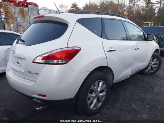 JN8AZ1MW1EW527729 Nissan MURANO SL