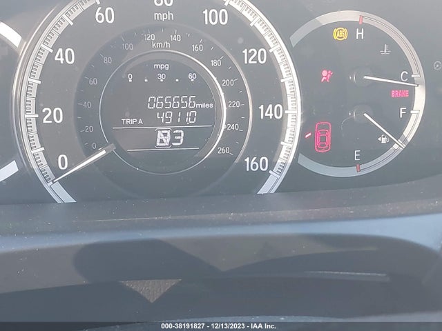 2016 HONDA ACCORD EX-L VIN: 1HGCR2F85GA065590