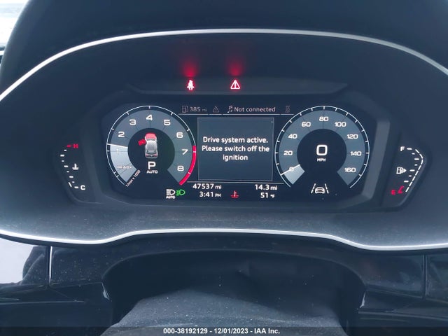 2020 AUDI Q3 PREMIUM 45 TFSI S LINE QUATTRO TIPTRONIC VIN: WA1DECF36L1120996