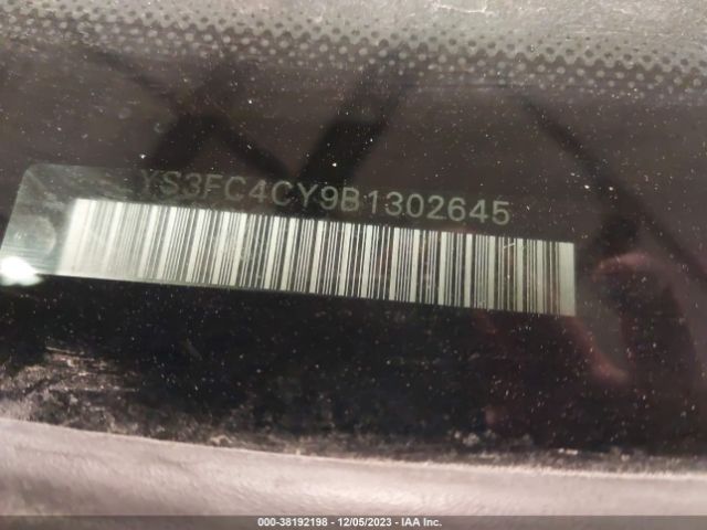 2011 SAAB 9-3 YS3FC4CY9B1302645 Photo 8