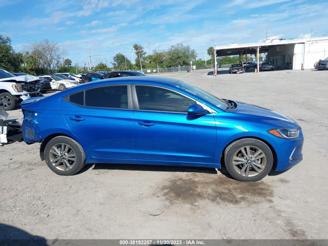 2018 HYUNDAI ELANTRA SEL VIN: 5NPD84LF7JH310796