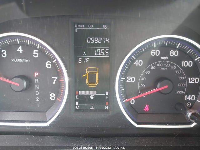 2009 HONDA CR-V EX-L VIN: JHLRE38709C003622