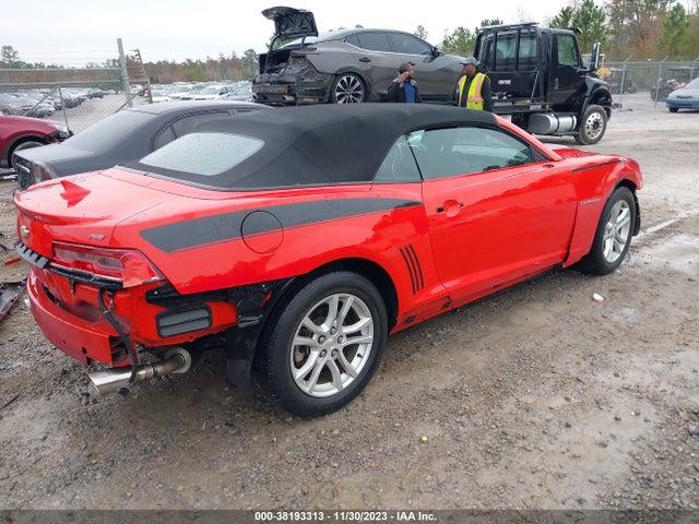 Chevrolet Camaro 1lt 2014 2G1FB3D36E9200610 Image 4