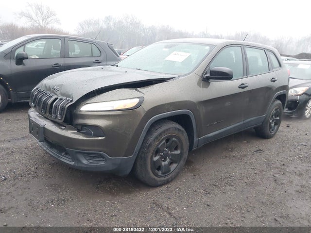 2015 JEEP CHEROKEE SPORT VIN: 1C4PJMAB2FW725253