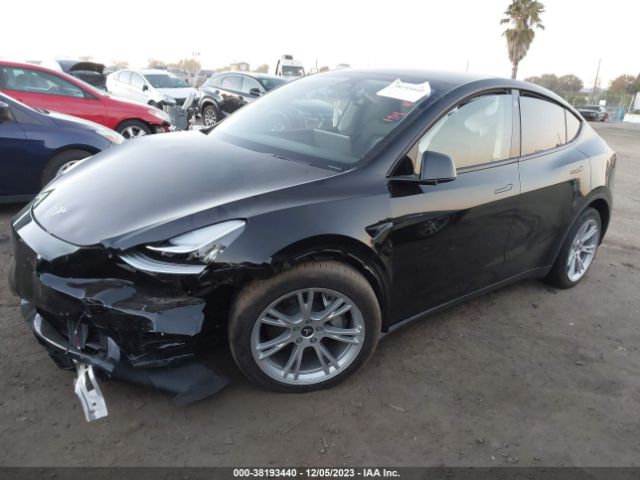 2022 TESLA MODEL Y 7SAYGDEE2NA022536 Photo 1