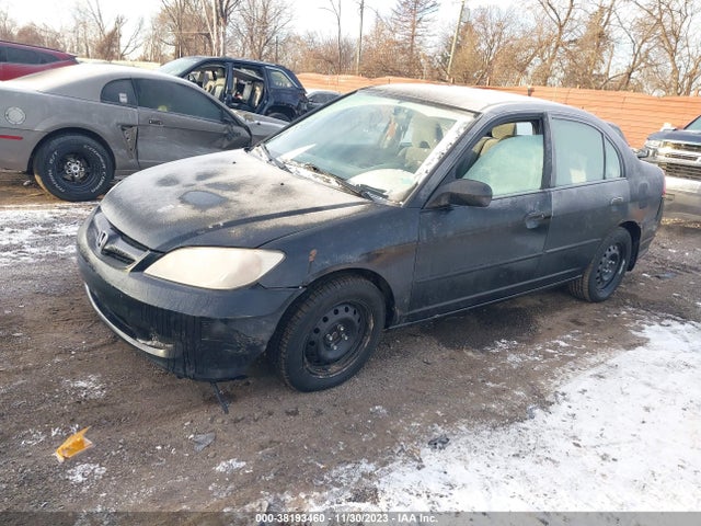 2005 HONDA CIVIC VP VIN: 1HGES16315L015167