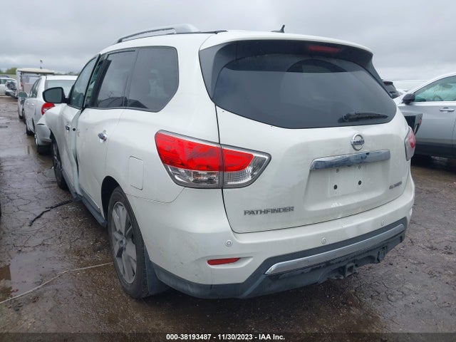 2014 NISSAN PATHFINDER PLATINUM VIN: 5N1AR2MN9EC641547
