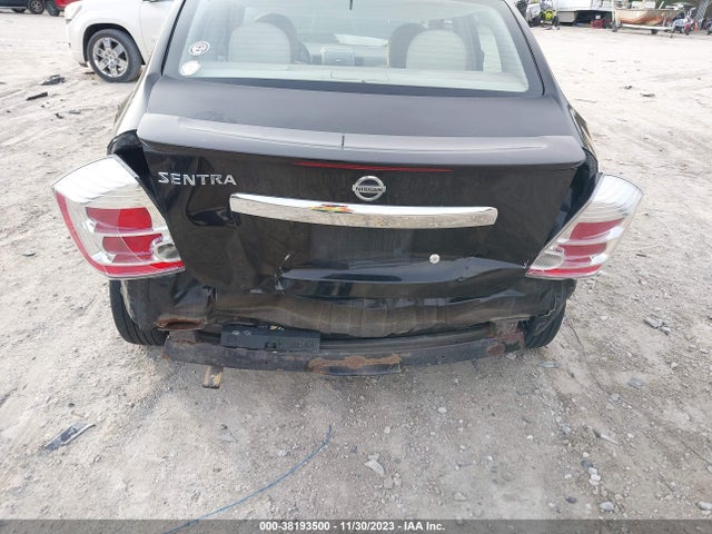 2012 NISSAN SENTRA 2.0 S VIN: 3N1AB6AP8CL665512