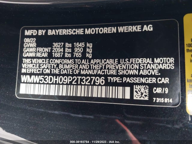 2023 MINI HARDTOP WMW53DH09P2T32796 Photo 8