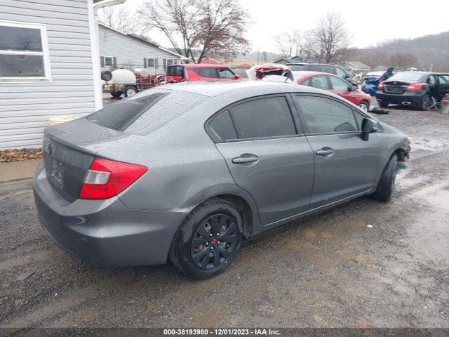 2012 HONDA CIVIC LX VIN: 19XFB2F52CE001200