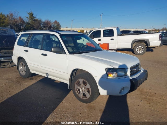 2003 SUBARU FORESTER XS VIN: JF1SG65643H707196
