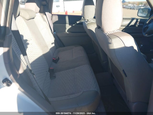 2003 SUBARU FORESTER XS VIN: JF1SG65643H707196