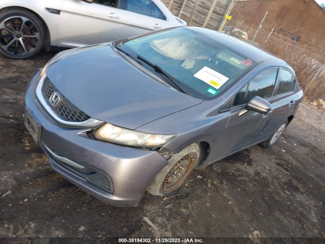 Honda Civic Lx 2014 2HGFB2F5XEH521931 Image 2