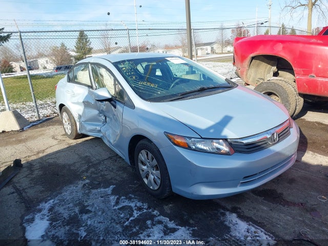 2012 HONDA CIVIC LX VIN: 2HGFB2F57CH577001