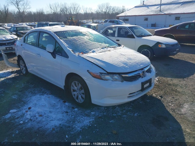 2012 HONDA CIVIC LX VIN: 19XFB2F5XCE311966