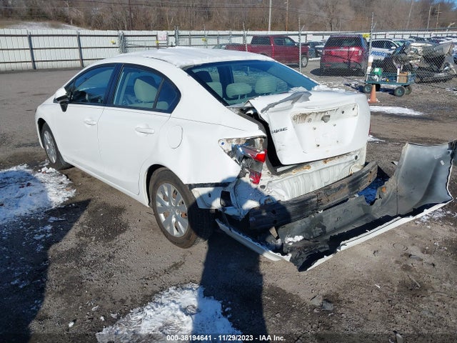 2012 HONDA CIVIC LX VIN: 19XFB2F5XCE311966