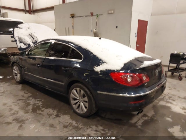 2012 VOLKSWAGEN CC SPORT VIN: WVWMP7AN6CE521845