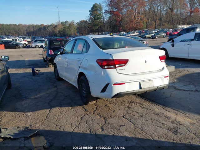 2022 KIA RIO S VIN: 3KPA24AD6NE443937