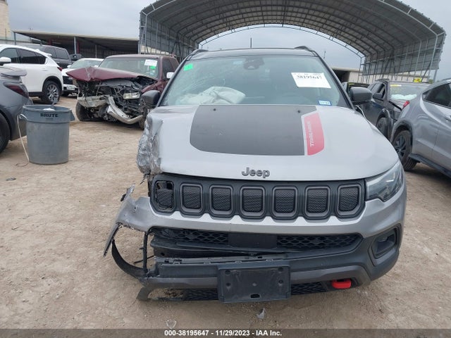 2022 JEEP COMPASS TRAILHAWK 4X4 VIN: 3C4NJDDBXNT106794