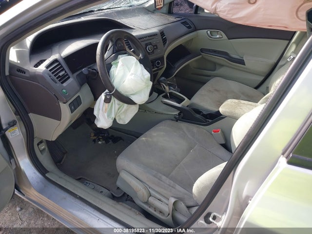 2012 HONDA CIVIC LX VIN: 2HGFB2F51CH574594