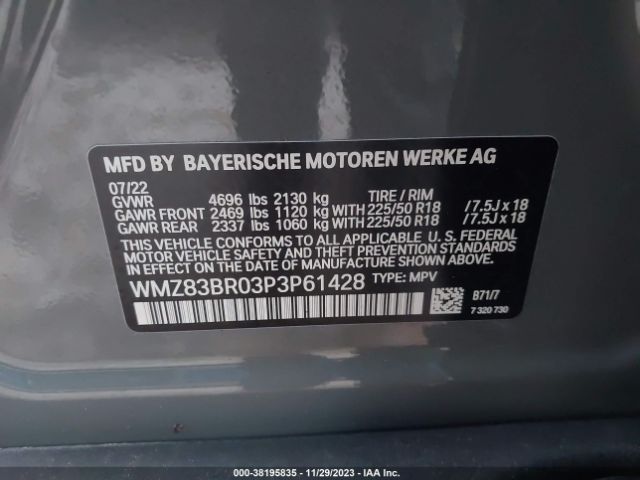 2023 MINI COUNTRYMAN WMZ83BR03P3P61428 Photo 8