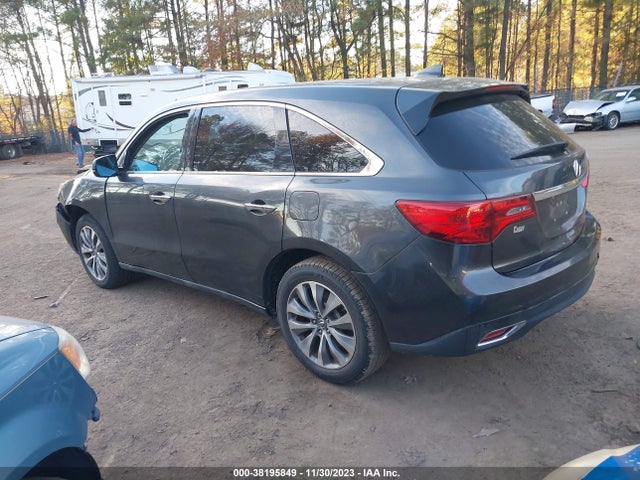 Acura Mdx Technology Package 2014 5FRYD3H48EB003056 Image 3
