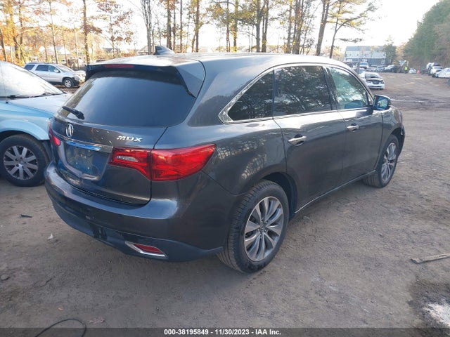 Acura Mdx Technology Package 2014 5FRYD3H48EB003056 Image 4