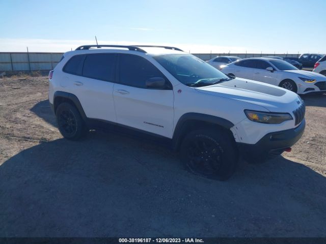 Auction sale of the 2019 Jeep Cherokee Trailhawk 4x4, vin: 1C4PJMBN9KD224973, lot number: 38196187